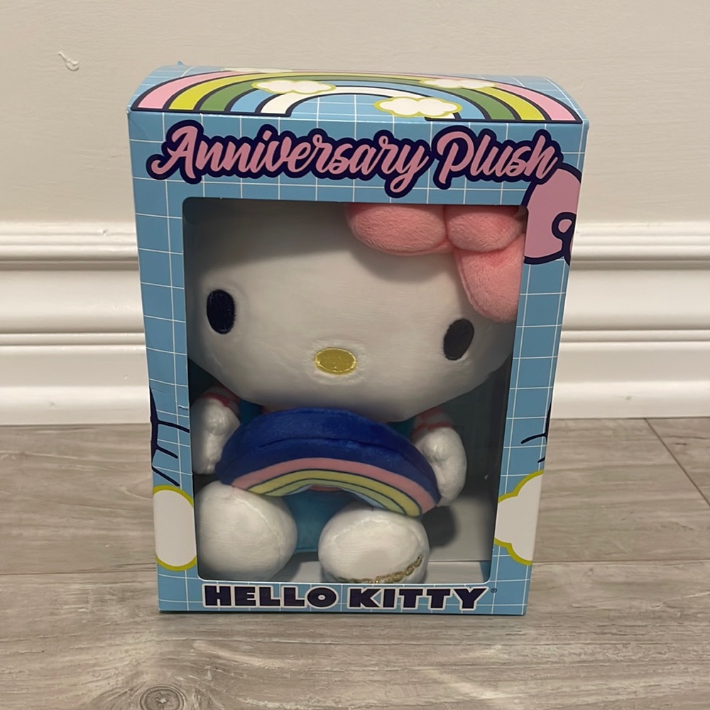 NWB Hello Kitty Anniversary Plush 60th Limited Edition